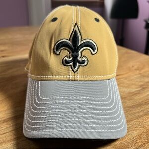 Reebok Onfield New Orleans SAINTS Fleur-de-Lis NFL Embroidered Hat- Draft 2008